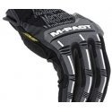 Mechanix Wear Gloves Mechanix M-Pact® Open Cuff 9 / M size. Wrinkled cuff, TrekDry®, synthetic leather, palm, teeth, Armortex®, 
