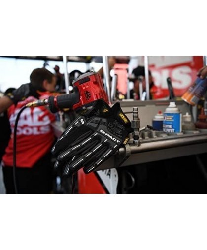 Mechanix Wear Gloves Mechanix M-Pact® Open Cuff 9 / M size. Wrinkled cuff, TrekDry®, synthetic leather, palm, teeth, Armortex®, – 11