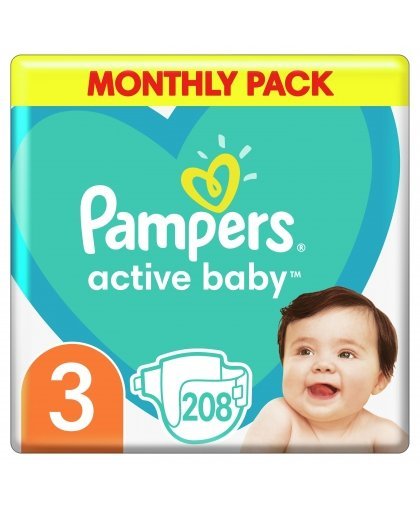 Pampers ABD Monthly Box S3 208 tk. DIOPMPPIE0056 – 4