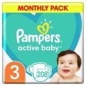 Pampers ABD Monthly Box S3 208 tk. DIOPMPPIE0056 Pampers ABD Monthly Box S3 208 tk. DIOPMPPIE0056