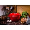 Grandfeu pot with lid, red, 3,5 l