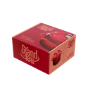 Grandfeu pot with lid, red, 3,5 l