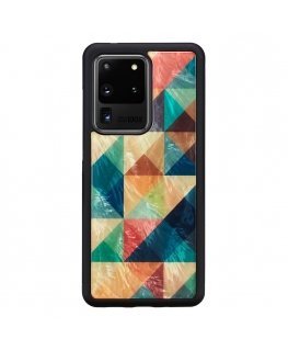 iKins case for Samsung Galaxy S20 Ultra mosaic juodas