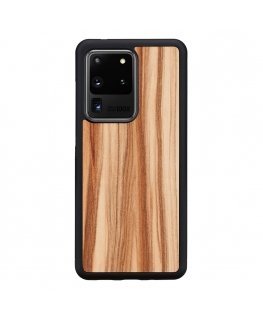 MAN&WOOD case for Galaxy S20 Ultra cappuccino black