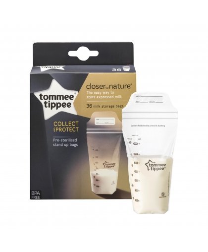 TOMMEE TIPPEE bags for storing milk, 36 pcs., 42302241 – 7