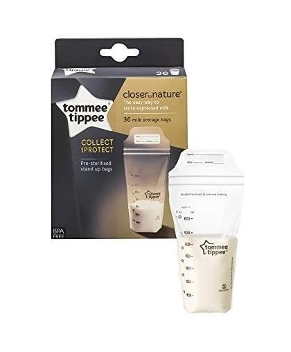 TOMMEE TIPPEE bags for storing milk, 36 pcs., 42302241 – 9