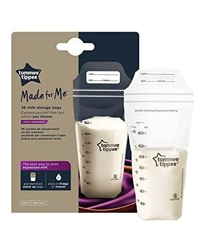 TOMMEE TIPPEE bags for storing milk, 36 pcs., 42302241 – 16