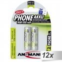 12x2 Ansmann maxE NiMH bat. Mignon AA 800 mAh DECT Phone 12x2 Ansmann maxE NiMH bat. Mignon AA 800 mAh DECT Phone