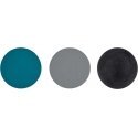 Massage ball AVENTO 42RA D5.0cm 3pcs Blue / Gray / Black Massage ball AVENTO 42RA D5.0cm 3pcs Blue / Gray / Black