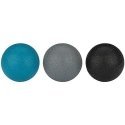 Massage ball AVENTO 42RA D5.0cm 3pcs Blue / Gray / Black Massage ball AVENTO 42RA D5.0cm 3pcs Blue / Gray / Black