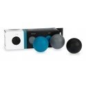 Massage ball AVENTO 42RA D5.0cm 3pcs Blue / Gray / Black Massage ball AVENTO 42RA D5.0cm 3pcs Blue / Gray / Black