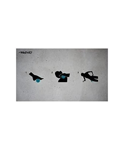 Massage ball AVENTO 42RA D5.0cm 3pcs Blue / Gray / Black – 14
