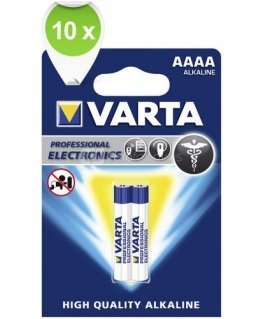 10x2 Varta Professional AAAA VPE Inner Box