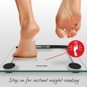 Salter 9208 BK3R Compact Glass Electronic Bathroom Scale Salter 9208 BK3R Compact Glass Electronic Bathroom Scale