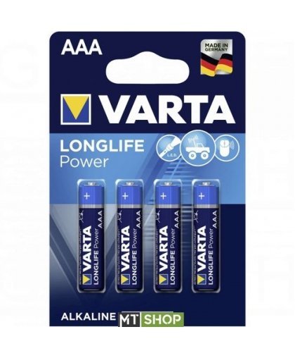 10x4 Varta Longlife Power Micro AAA LR03 VPE Inner Box