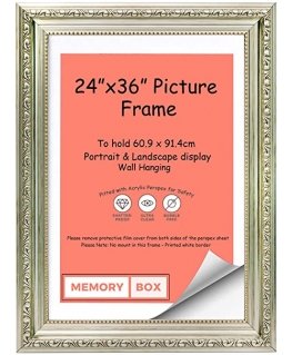 Photo frame Walther Design CR040W Barock 30x40cm, wooden, white