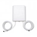 Qoltec 57020 Антенна 4G LTE Мощная14dbi Уличная IP65 с кабелем 2 x 3 м RG58 Белый Qoltec 57020 Антенна 4G LTE Мощная14dbi Уличная IP65 с кабелем 2 x 3 м RG58 Белый