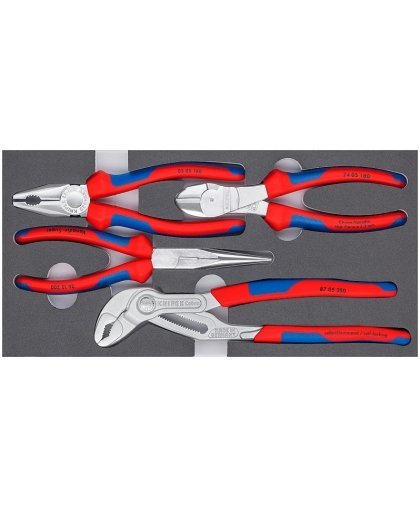 KNIPEX Pliers Set Basic Chrom