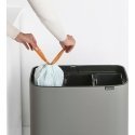 Brabantia Waste Bin Bo Touch Bin Mineral Concrete Grey, 3 x 11 L Brabantia Waste Bin Bo Touch Bin Mineral Concrete Grey, 3 x 11 L