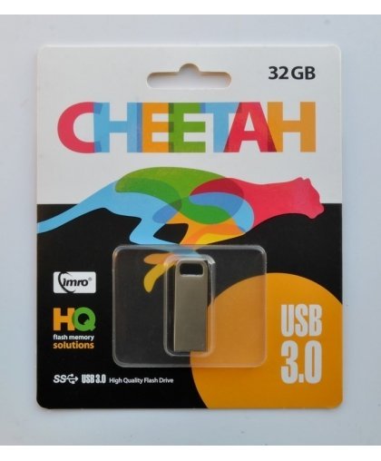 IMRO USB 3.0 CHEETAH/32GB USB flash drive Chrome, Silver – 2