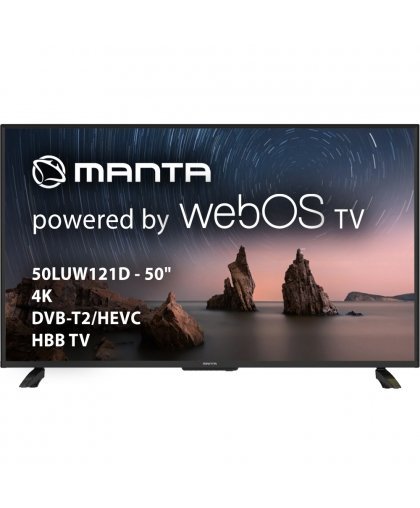 Televizorius Manta 50LUW121D LED 50&39&39 4K Ultra HD WebOS
