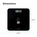 Salter 9224 BK3R Eco Power Digital Bathroom Scale black Salter 9224 BK3R Eco Power Digital Bathroom Scale black
