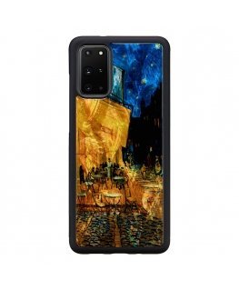iKins case for Samsung Galaxy S20+ cafe terrace black
