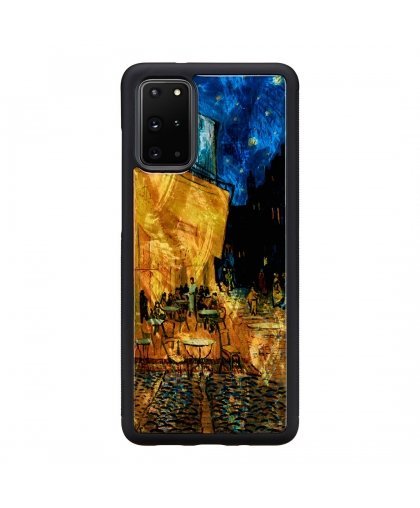 iKins case for Samsung Galaxy S20+ cafe terrace black