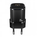 Usams T34 US-CC118 Mini Tīkla lādētājs 20W 1x USB-C Plug (Type-C) PD3.0 Ātrs lādētājs iPhone 11 12 13 Melna Usams T34 US-CC118 Mini Tīkla lādētājs 20W 1x USB-C Plug (Type-C) PD3.0 Ātrs lādētājs iPhone 11 12 13 Melna