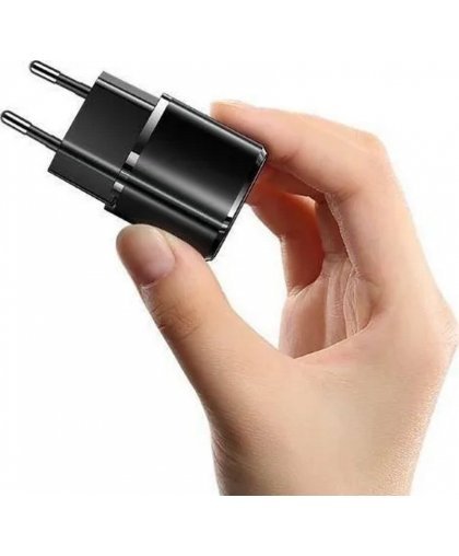 Usams T36 US-CC124 Mini Wall Charger 20W 1x USB-C Plug (Type-C) PD3.0 Fast Charging iPhone 11 12 13 Black – 5