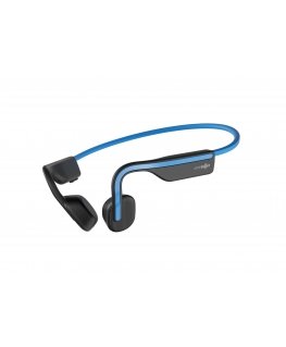 Aftershokz OpenMove Kuulokkeet Langaton Ear-hook, Niskanauha Calls/Music USB Type-C Bluetooth Sininen, Harmaa