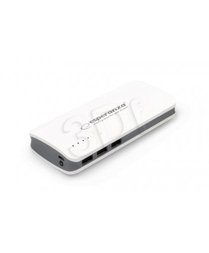 ESPERANZA POWER BANK RADIUM 8000mAh WHITE
