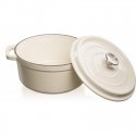 Grandfeu white pot, 4.7 l with lid Grandfeu white pot, 4.7 l with lid