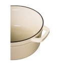 Grandfeu white pot, 4.7 l with lid Grandfeu white pot, 4.7 l with lid