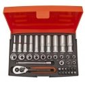 Bahco Long and short head set 4-13mm + bits PH, PZ, HEX, TORX 37 pcs 1/4 " Bahco Long and short head set 4-13mm + bits PH, PZ, HEX, TORX 37 pcs 1/4 "