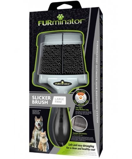 FURminator - Pūdeļu birste suņiem un kaķiem - L Firm – 2
