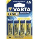 100x4 Varta Longlife Extra Mignon AA LR 6 PU master box 100x4 Varta Longlife Extra Mignon AA LR 6 PU master box