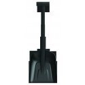 Solid snow shovel for car