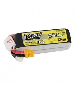 Tattu R-Line 550mAh 14.8V 95C 4S1P battery