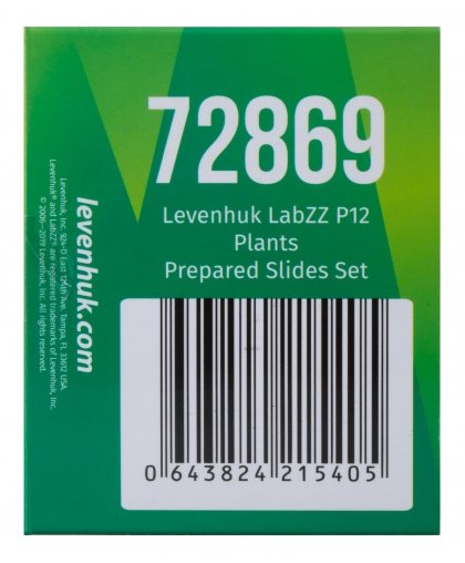 Levenhuk LabZZ P12 prepared Slides – 2