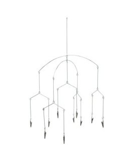 1x24 Deknudt Key Ring Metal rechteckig 3,5x4,5