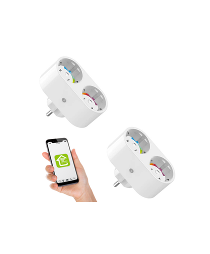 Dual smart plug WiFi Gosund SP211 (2-pack) 3500W – 2