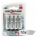 10x4 Ansmann Extreme Lithium Mignon AA LR 6 10x4 Ansmann Extreme Lithium Mignon AA LR 6