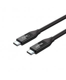 UNITEK C14100BK-0.8M USB cable C Black