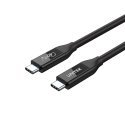 UNITEK C14100BK-0,8M USB kabelis C Melns UNITEK C14100BK-0,8M USB kabelis C Melns
