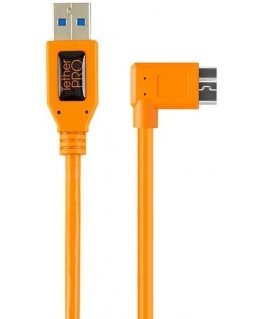 Tether Tools USB 3.0 zu USB 3.0 Micro-B Adapter Pigtail 50cm