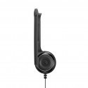 Sennheiser PC 8 USB-peakomplekt Juhtmega peapael Kontori/kõnekeskuse USB-tüüpi A must Sennheiser PC 8 USB-peakomplekt Juhtmega peapael Kontori/kõnekeskuse USB-tüüpi A must
