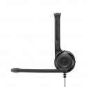 Sennheiser PC 8 USB-peakomplekt Juhtmega peapael Kontori/kõnekeskuse USB-tüüpi A must Sennheiser PC 8 USB-peakomplekt Juhtmega peapael Kontori/kõnekeskuse USB-tüüpi A must