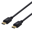 DisplayPort KABELIS DELTACO 4K UHD, 21.6 Gb/s, 3m, juodas / DP-1030-K / 00110003