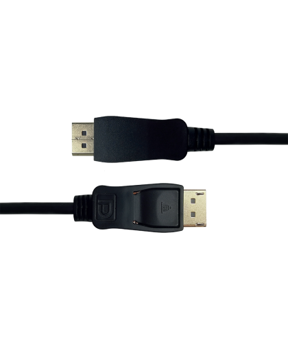DisplayPort KABELIS DELTACO 4K UHD, 21.6 Gb/s, 3m, juodas / DP-1030-K / 00110003 – 2